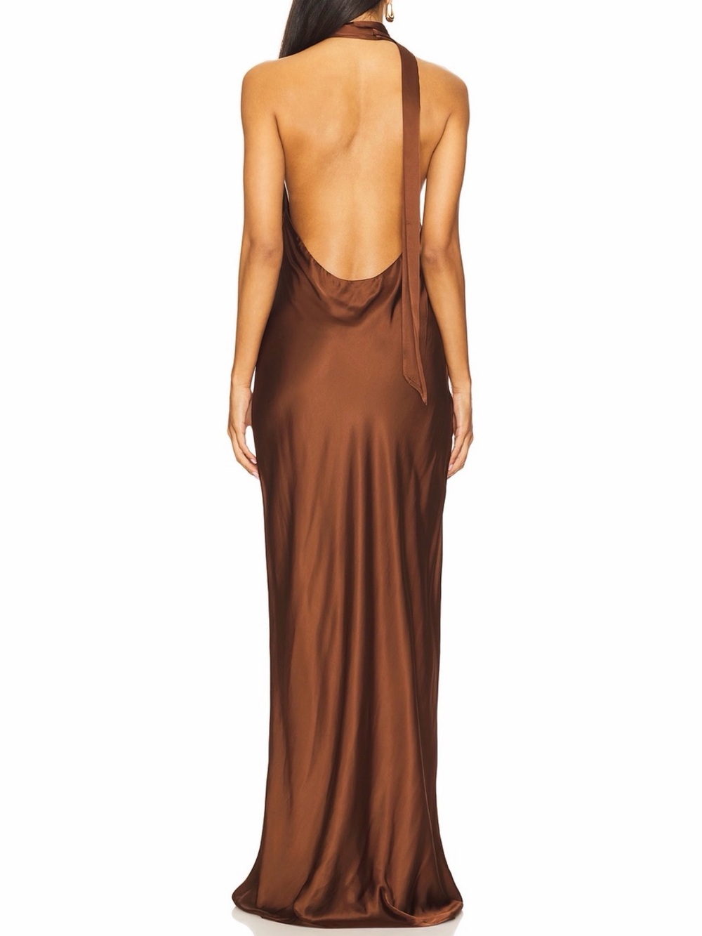 NBD Naila Gown in Brown - Picture 5 of 5